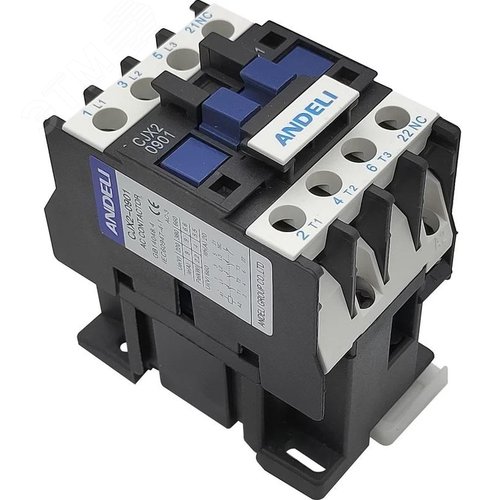 Изображение товара Контактор модульный CJX2-D0901 1нз 50гц 220в/AC3 (шт)