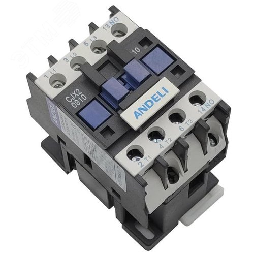 Изображение товара Контактор модульный CJX2-0910 9A 220в/AC3 1но 50гц (шт)