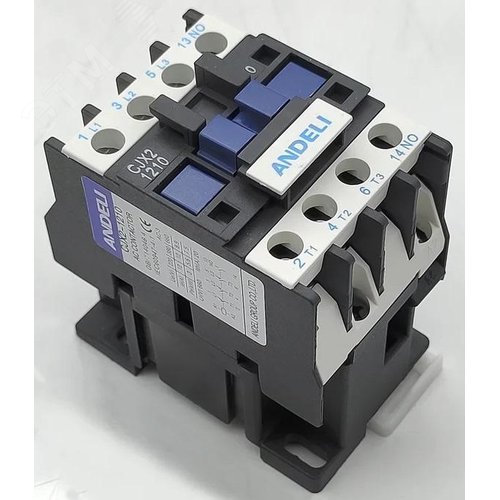 Изображение товара Контактор модульный CJX2-1210 12A 220в/AC3 1но 50гц (шт)