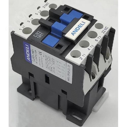 Изображение товара Контактор модульный CJX2-D1801 1нз 50гц 220в/AC3 (шт)