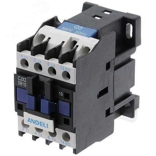 Изображение товара Контактор модульный CJX2-0910 9A 380в/AC3 1но 50гц (шт)