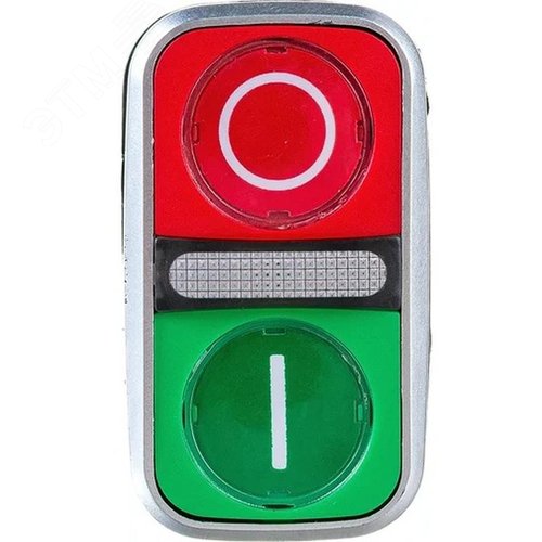 Изображение товара кнопка двойная LA115-A5-11RD1 1NO 1NC 220В IP65 (шт)