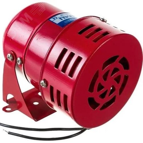 Изображение товара сирена MS-190 роторная 1 тон 114 дБ D=75 мм 220В, IP20 (шт)