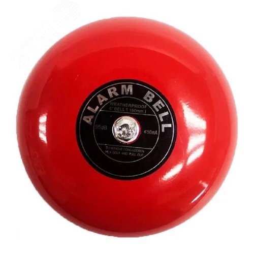 Изображение товара Звонок громкого боя f2-6 ac 220в d150 мм 220в ip20 (шт)