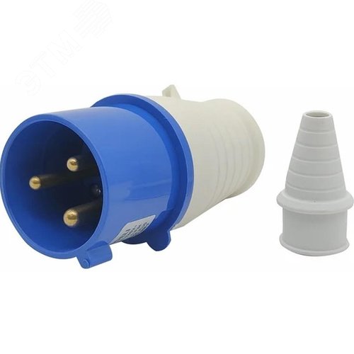 Изображение товара Вилка переносная AM-023 32A 220V/250V 2P+E IP44 (шт)