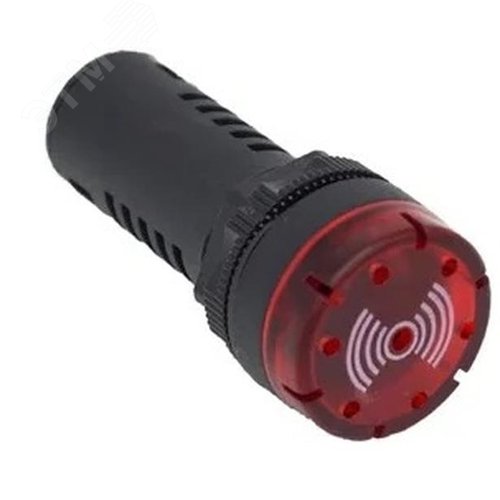 Изображение товара Лампа индикатор светозвуковой AD16-22SM красный AC220В (шт)