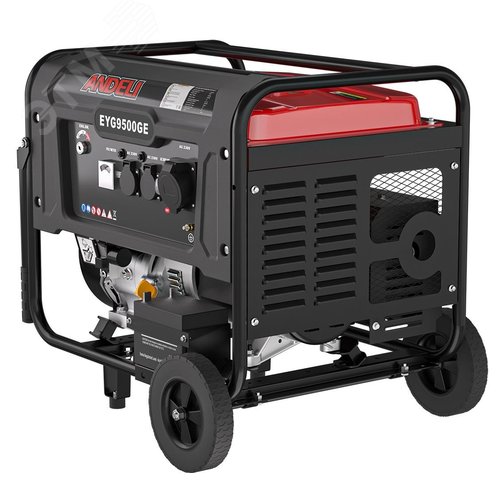 Изображение товара Генератор бензиновый EYG-9500GE синхронный 8500 Вт 25л 88кг 4-х тактный 500сс электро стартер (шт)
