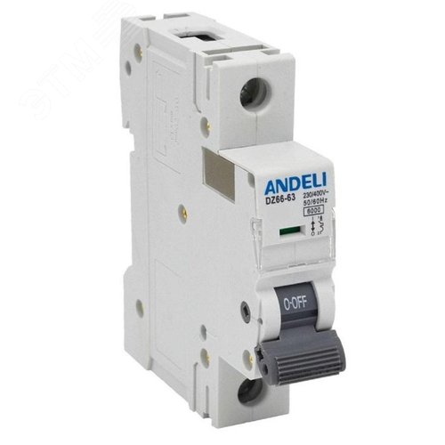 Изображение товара Выключатель автоматический 4A 6кА 1P (шт)