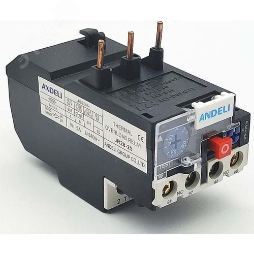 Изображение товара Реле тепловое jr28-25 1-1.6а (шт)