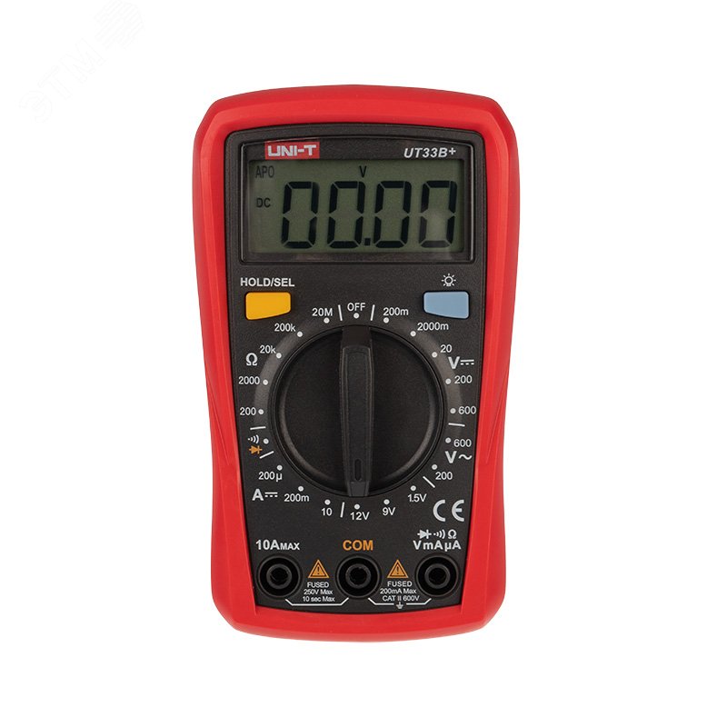 Изображение товара Мультиметр портативный UNI-T UT33B+ (шт)
