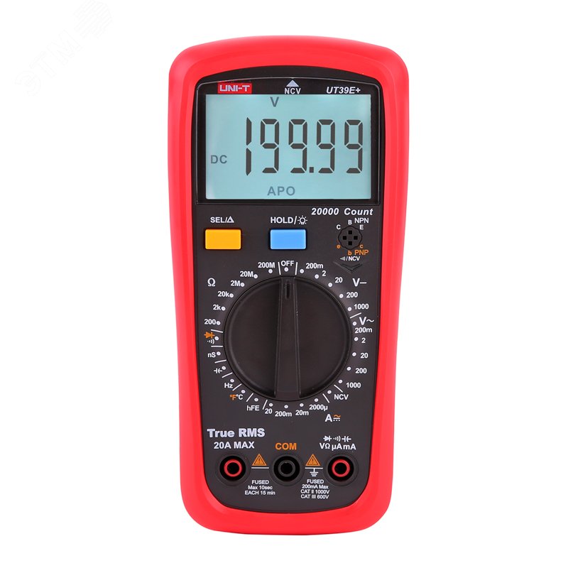 Изображение товара Мультиметр универсальный UNI-T UT39E Plus (шт)
