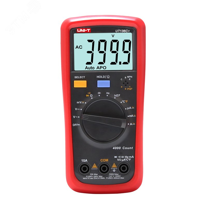 Изображение товара Мультиметр универсальный UNI-T UT136C Plus (шт)