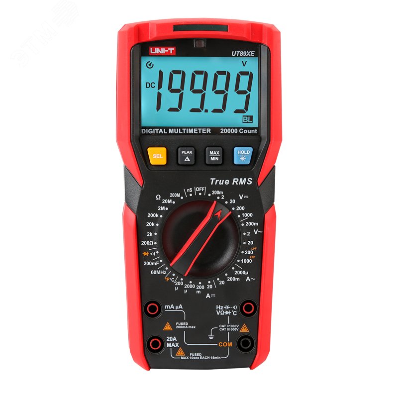 Изображение товара Мультиметр универсальный UNI-T UT89XE (шт)