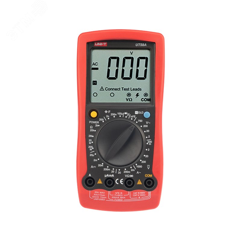 Изображение товара Мультиметр универсальный UT 58A (шт)
