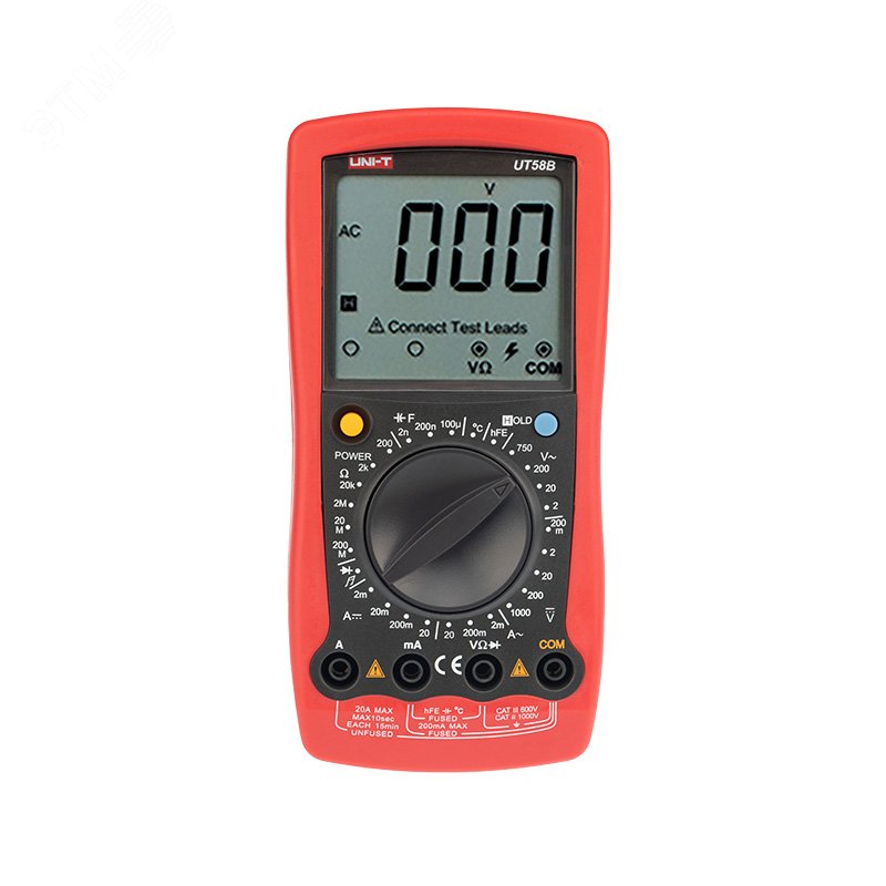 Изображение товара Мультиметр универсальный UT 58B (шт)