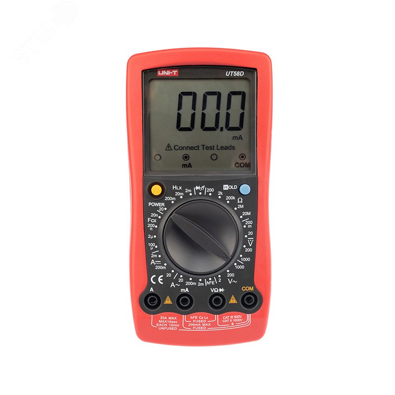 Изображение товара Мультиметр универсальный UT 58D (шт)