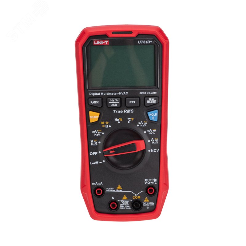 Изображение товара Мультиметр профессиональный UNI-T UT61D+ (шт)