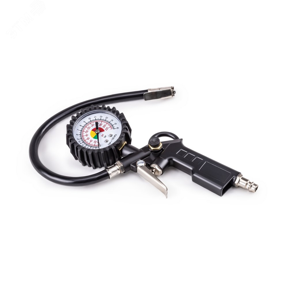 Изображение товара Пистолет для подкачки шин с манометром, 12 бар, AERO