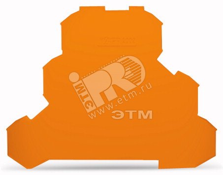 Изображение товара Пластина торцовая и промежуточная WAGO 2002-3291 серый