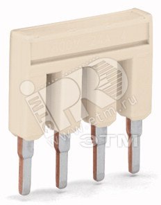 Изображение товара Десятиконтактная перемычка WAGO 2004-410, Германия, 32A 800V, с гарантией