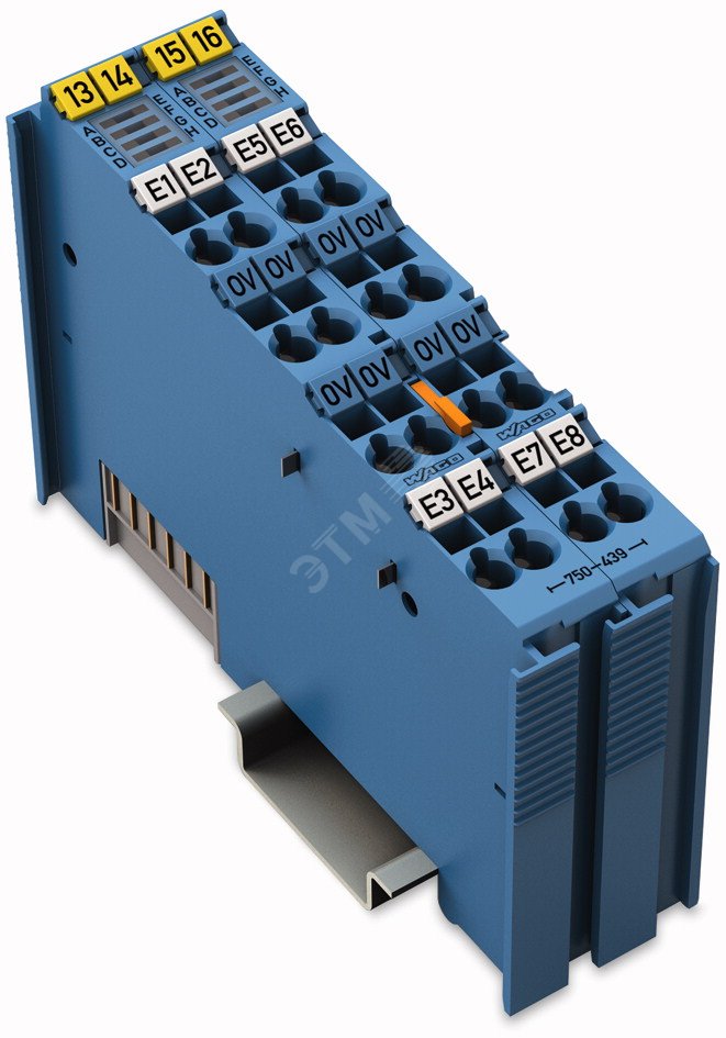 8-канальный модуль дискретного входа 750-439 WAGO