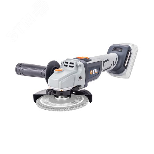 Изображение товара УШМ FTL AG-X 125/20V EVO бесщёточный двигатель 20В без АКБ и зарядного (шт)