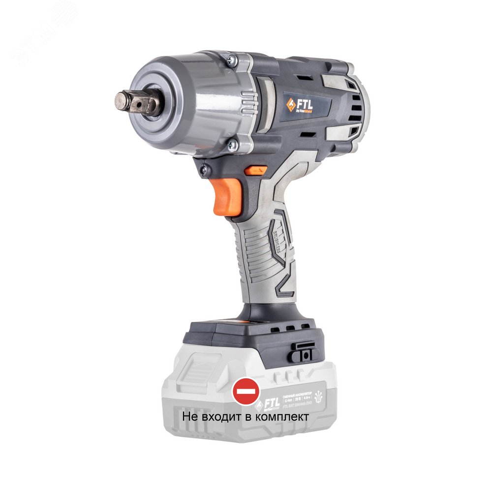 Изображение товара Аккумуляторный ударный гайковёрт FTL IW 20/850-1/2 EVO без АКБ и ЗУ
