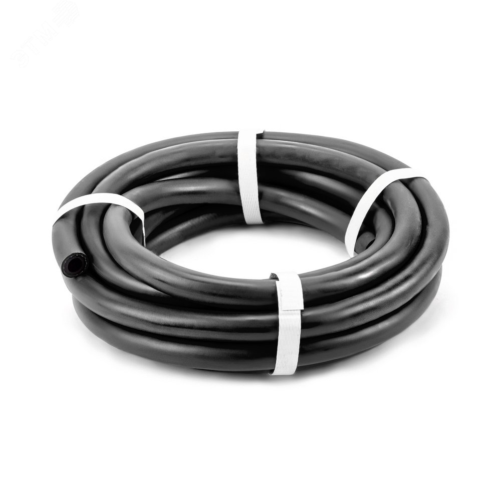 Изображение товара Рукав газовый БРТ, 9.0 мм, черный, бухта 5 м