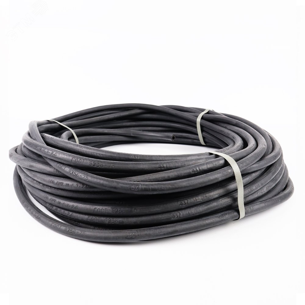 Изображение товара Рукав газовый БРТ 6,3 мм черный для сварки и резки 5 м