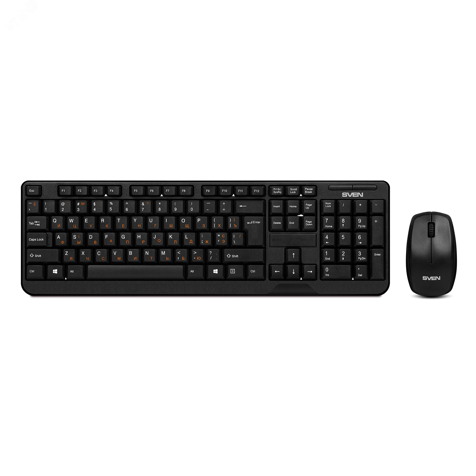 Изображение товара Комплект беспроводной, мультимедийная клавиатура+мышь Comfort 3300 Wireless, черный (шт) Изображение товара Комплект беспроводной, мультимедийная клавиатура+мышь Comfort 3300 Wireless, черный (шт)