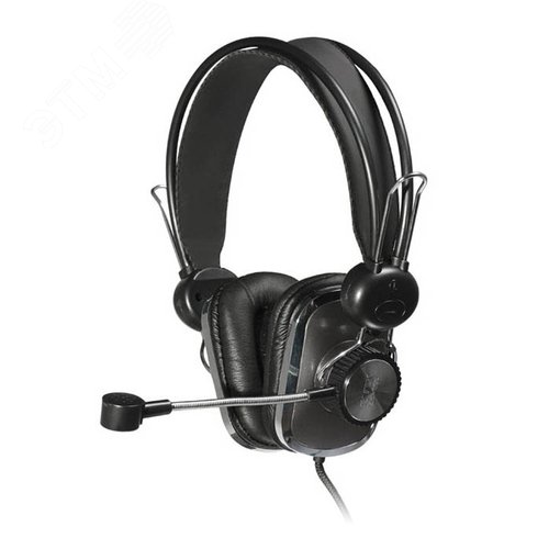 Изображение товара Наушники проводные AP-600, микрофон, mini jack 3.5 мм, 2.2 м, черный (шт)