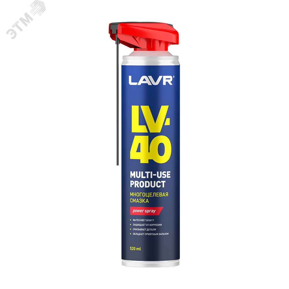 Изображение товара LAVR Смазка многоцелевая LV-40, 520 мл (шт)
