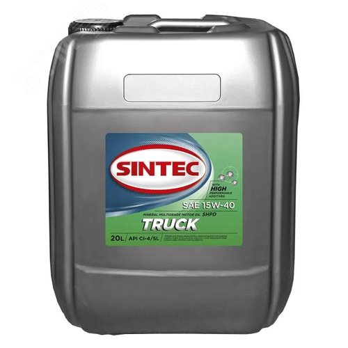 Изображение товара SINTEC TRUCK SAE 15W-40 API CI-4/SL канистра 20л. (шт)