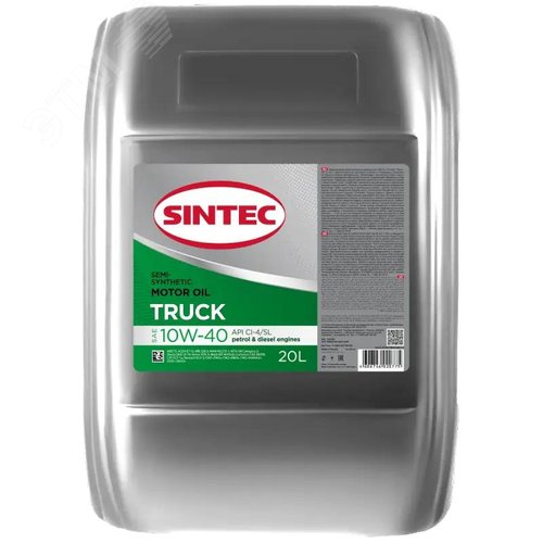 Изображение товара SINTEC TRUCK SAE 10W-40 API CI-4/SL канистра 20л. (шт)