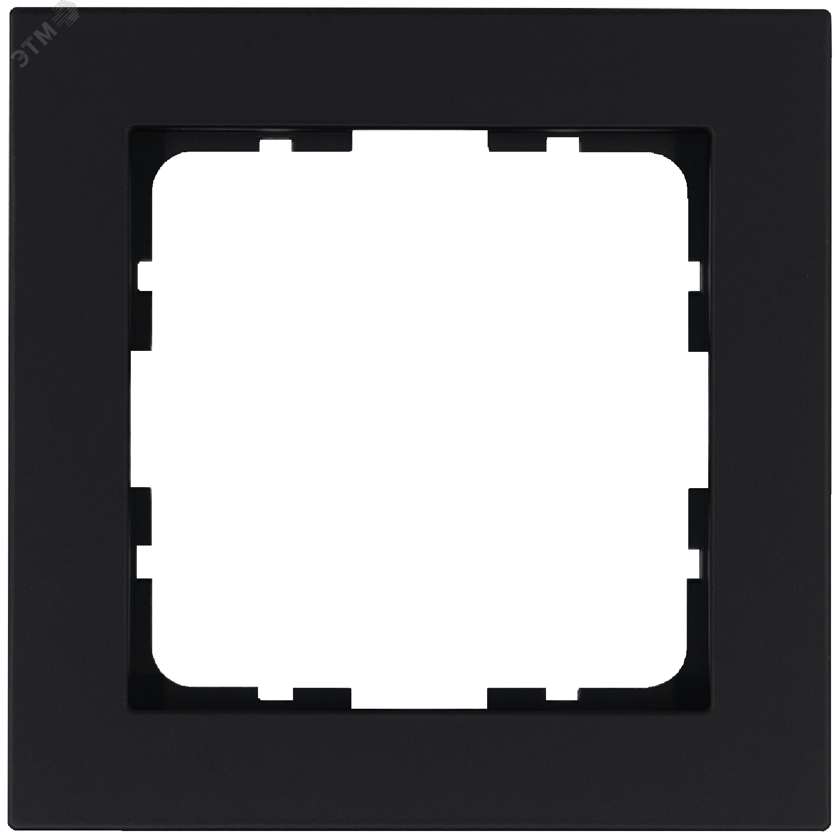 Изображение товара Рамка G-Classic 1-постовая черная матовая soft touch для серии G