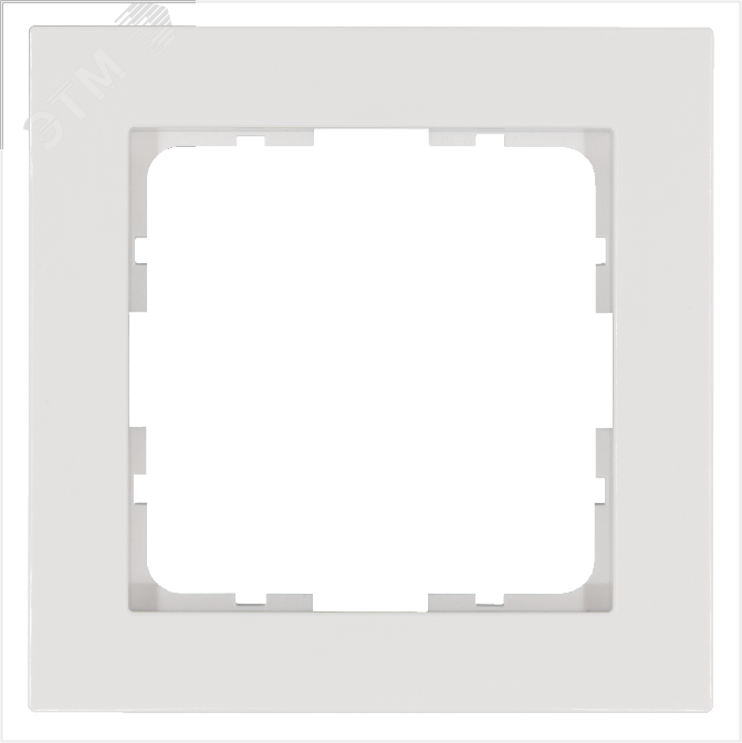 Изображение товара Рамка G-Classic 1-постовая белая глянцевая для серии G