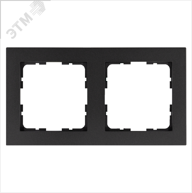 Изображение товара Рамка G-Classic 2-постовая, цвет Антрацит (шт)