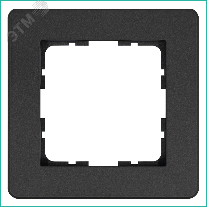 Изображение товара Рамка G-Flex 1-постовая антрацитовая для серии G