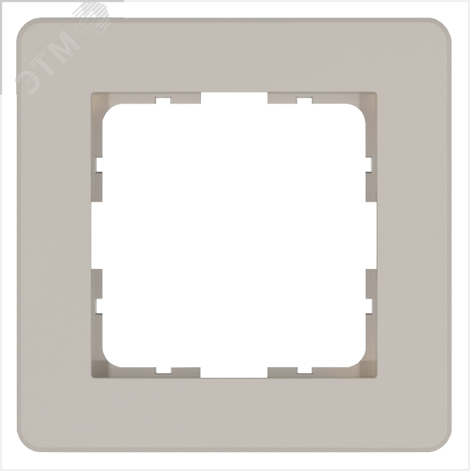 Изображение товара Рамка G-Flex 1-постовая, цвет тауп для серии G, модульная система