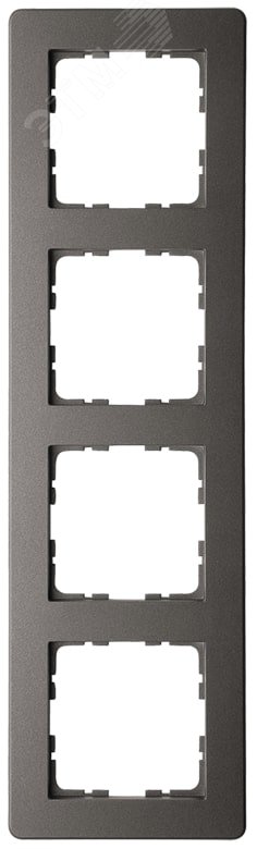Изображение товара Рамка G-Flex 4-постовая, цвет Мокко (шт)