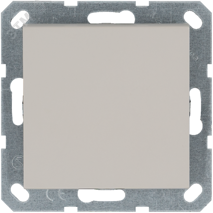 Изображение товара Звонковый механизм 10A 250V~ с накладкой Тауп Jasmart G3010T