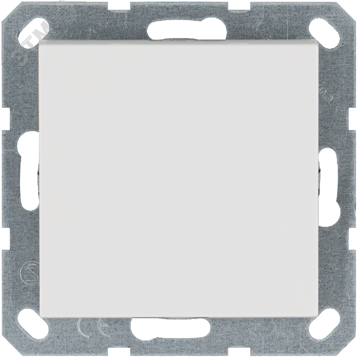 Изображение товара Звонковый механизм 10A 250V с накладкой белый глянец Jasmart G3010W