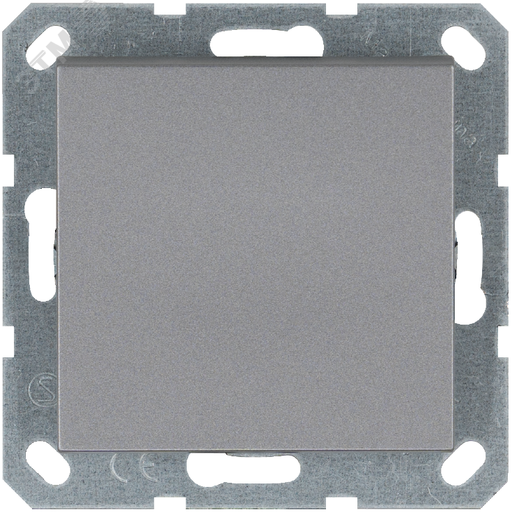 Изображение товара Выключатель одноклавишный перекрестный 10A 250V алюминий Jasmart G3013S