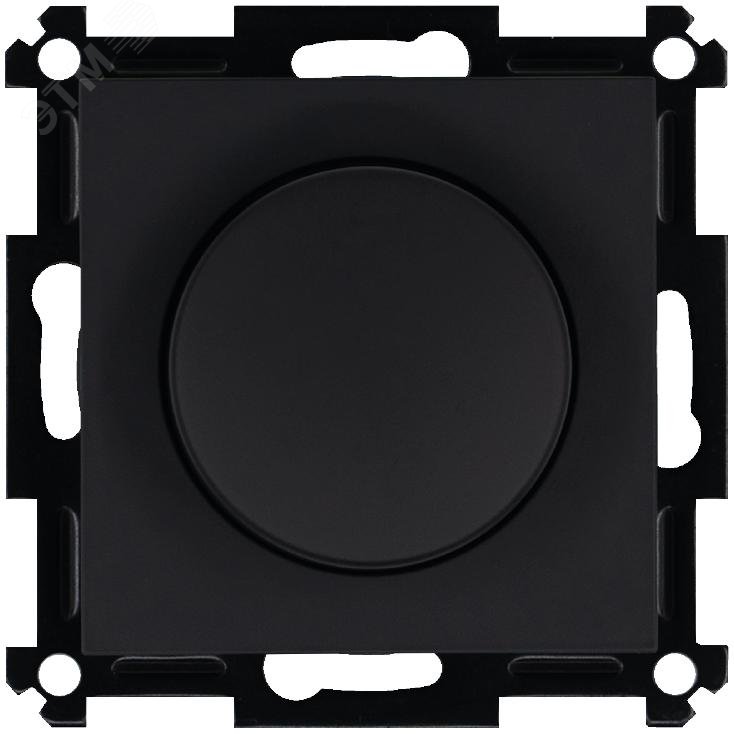 Изображение товара Универсальный диммер Jasmart серии G 500Вт черный матовый IP20