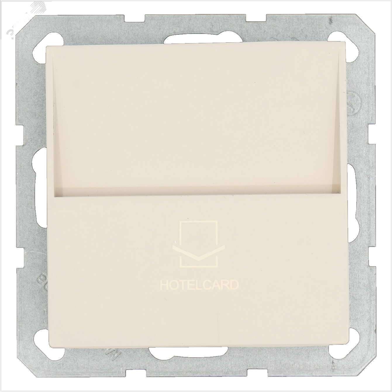 Изображение товара Выключатель карточный с накладкой 10А 250В IP20 цвет тауп