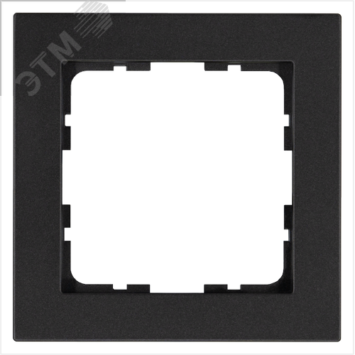 Изображение товара Рамка G-Classic 1-постовая, цвет Антрацит (шт)