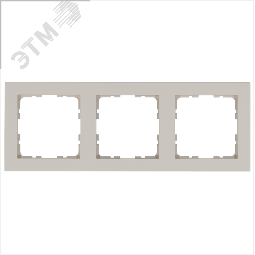Изображение товара Рамка G-Classic 3-постовая, цвет Тауп (шт)
