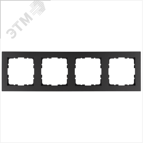 Изображение товара Рамка G-Classic 4-постовая, цвет Антрацит (шт)