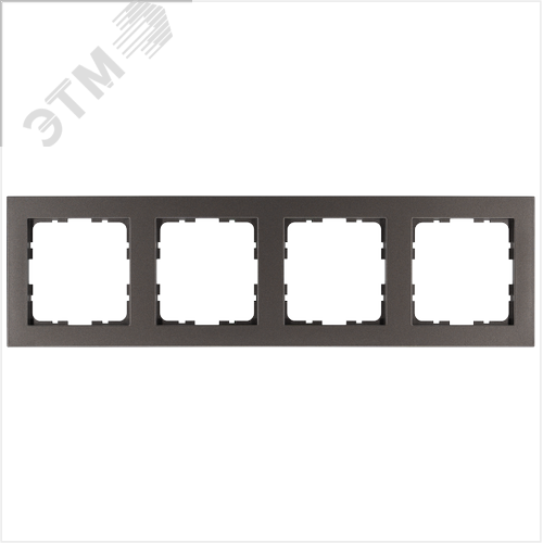 Изображение товара Рамка G-Classic 4-постовая, цвет Мокко (шт)