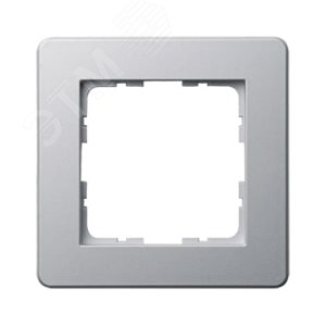 Изображение товара Рамка G-Flex 1-постовая, цвет Алюминий (шт)